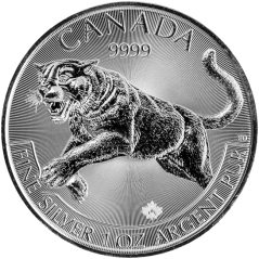 Strieborná minca Puma 1 Oz 2016