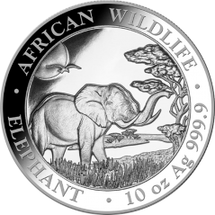 1oz. slon Africký 2019 Somálsko
