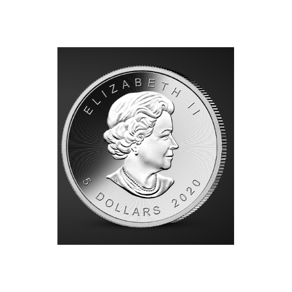 Stříbrná investiční mince Maple Leaf 1 Oz
