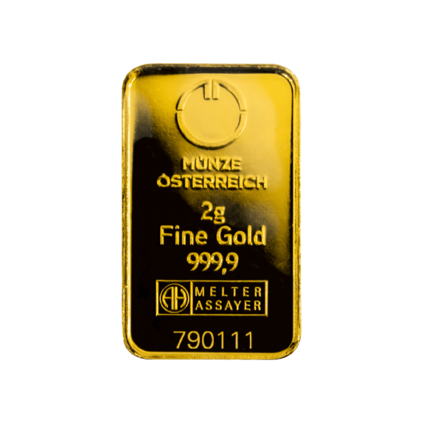 2g. Investičný zlatý zliatok KINEBAR